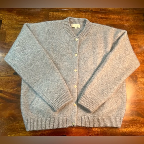 Sezane Eddy Jacket | Grey | Size Large - Picture 5 of 13